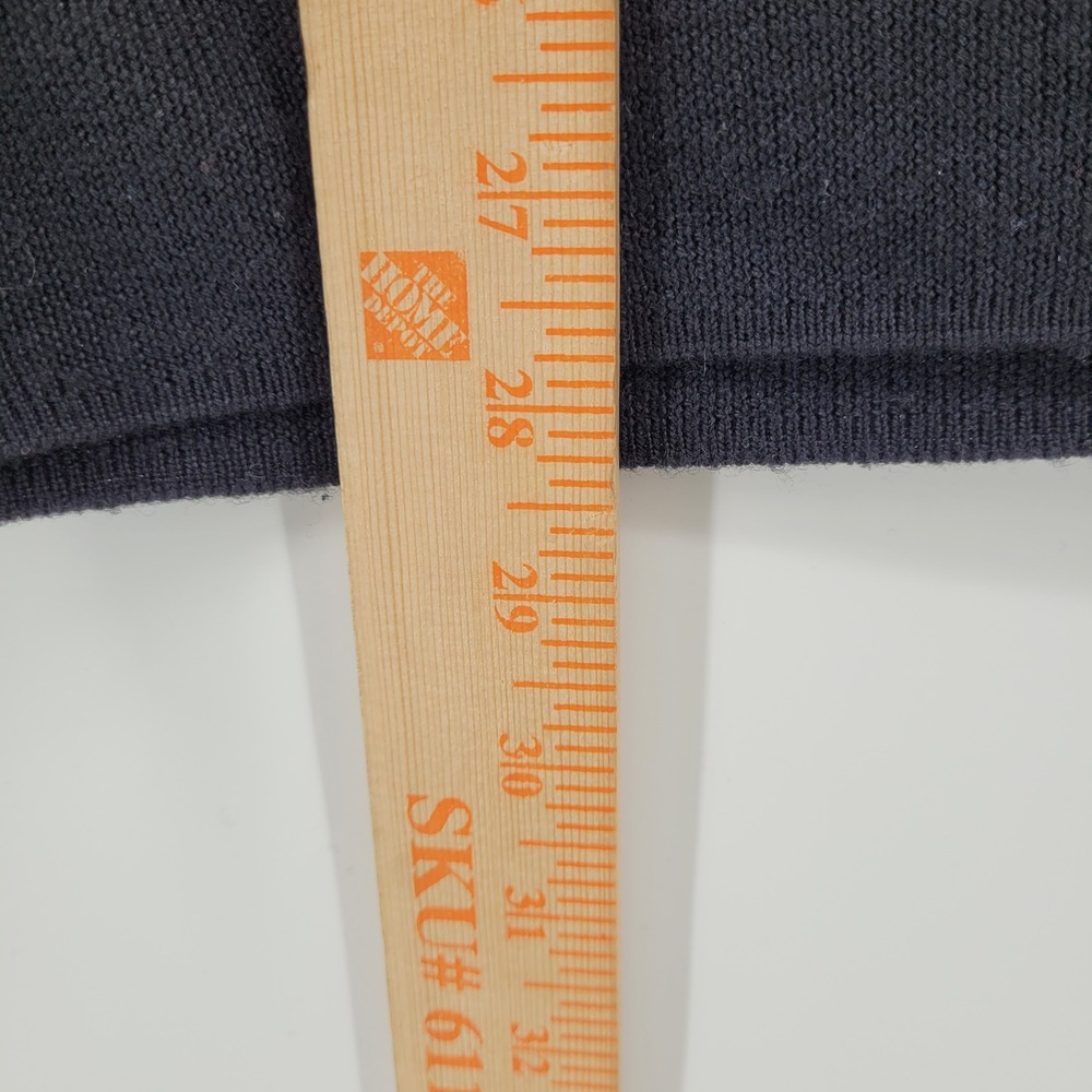 UNTUCKIT XXL Mens 100% Merino Wool Quarter Zip Sweater Black‎ Casual - Picture 5 of 5
